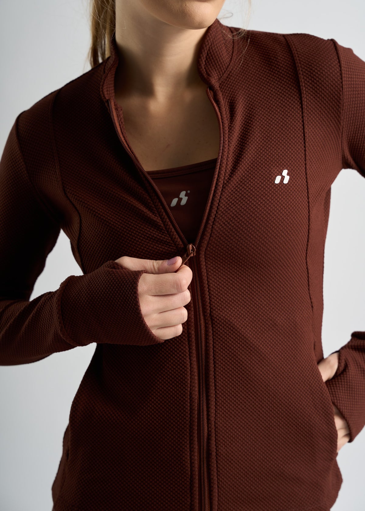 Jaqueta Forma Feminina – marrom