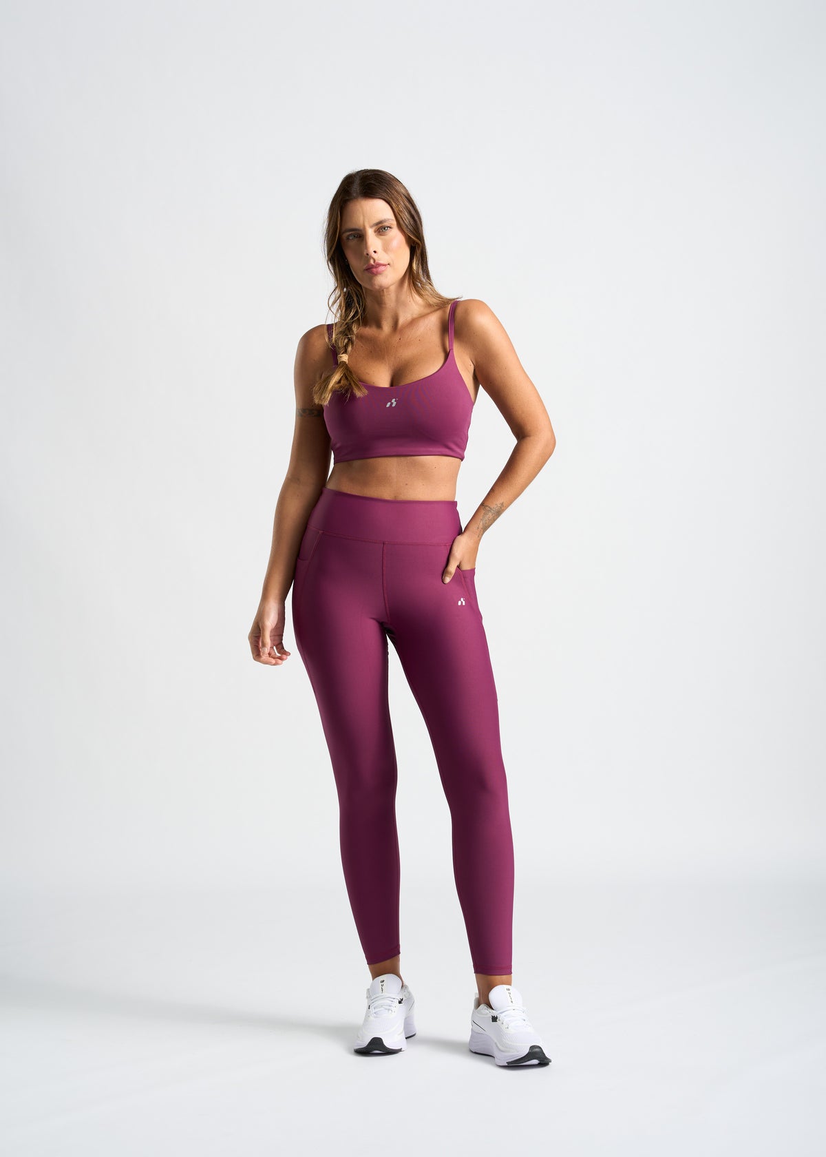 Top Forma Feminino – bordô