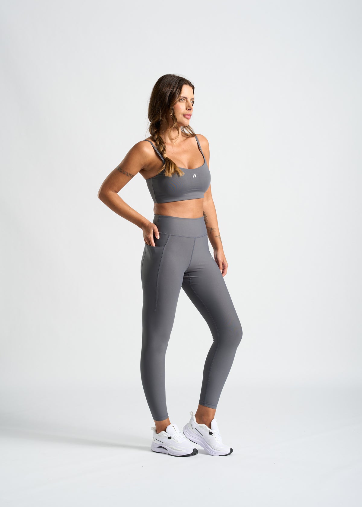 Top Forma Feminino – cinza