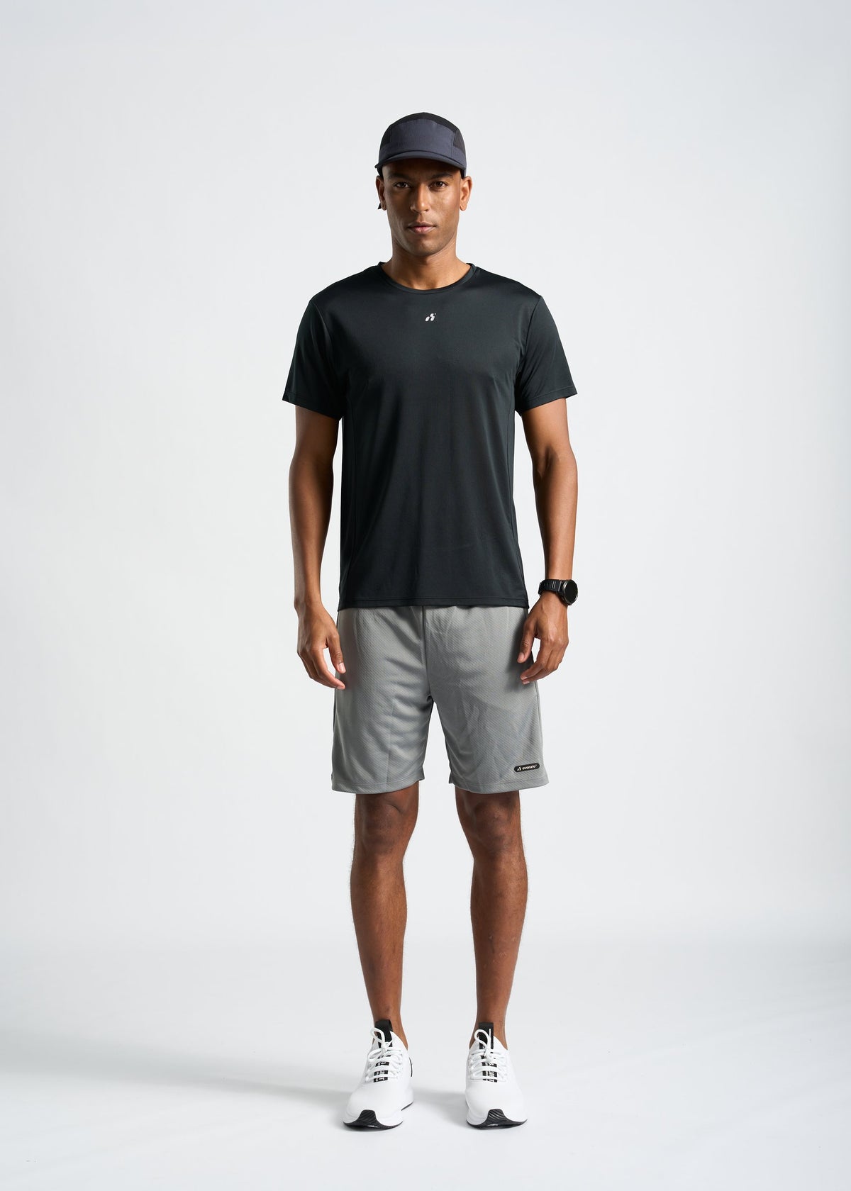 Camiseta Raglan Masculina – preto