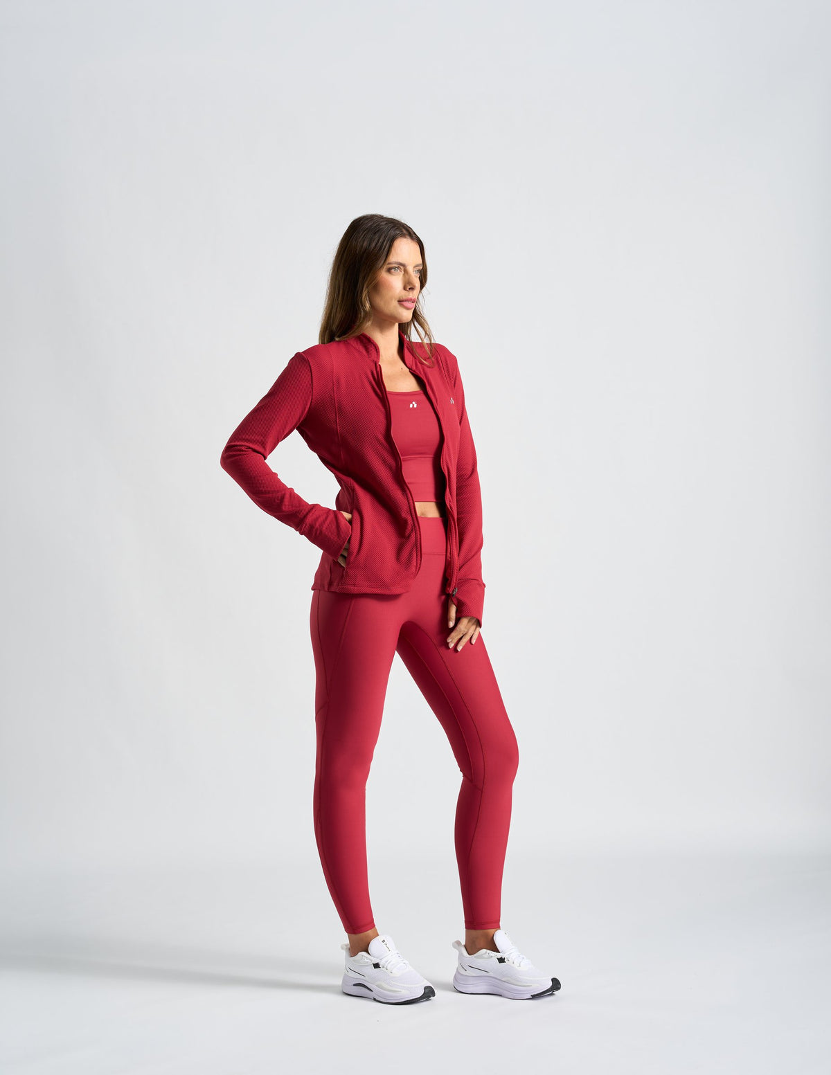 Legging Meia Lua Luna Feminina – bordô