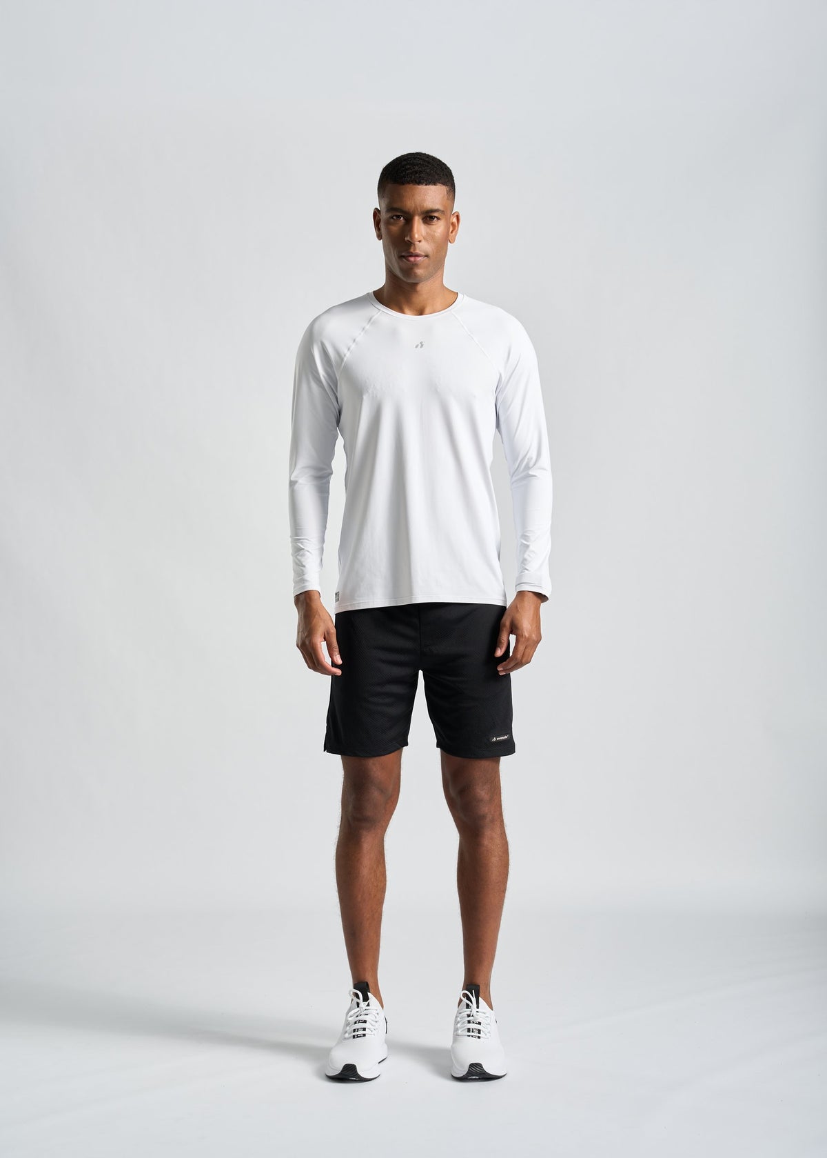 Camiseta Manga Longa Scudo UV Masculina – branco