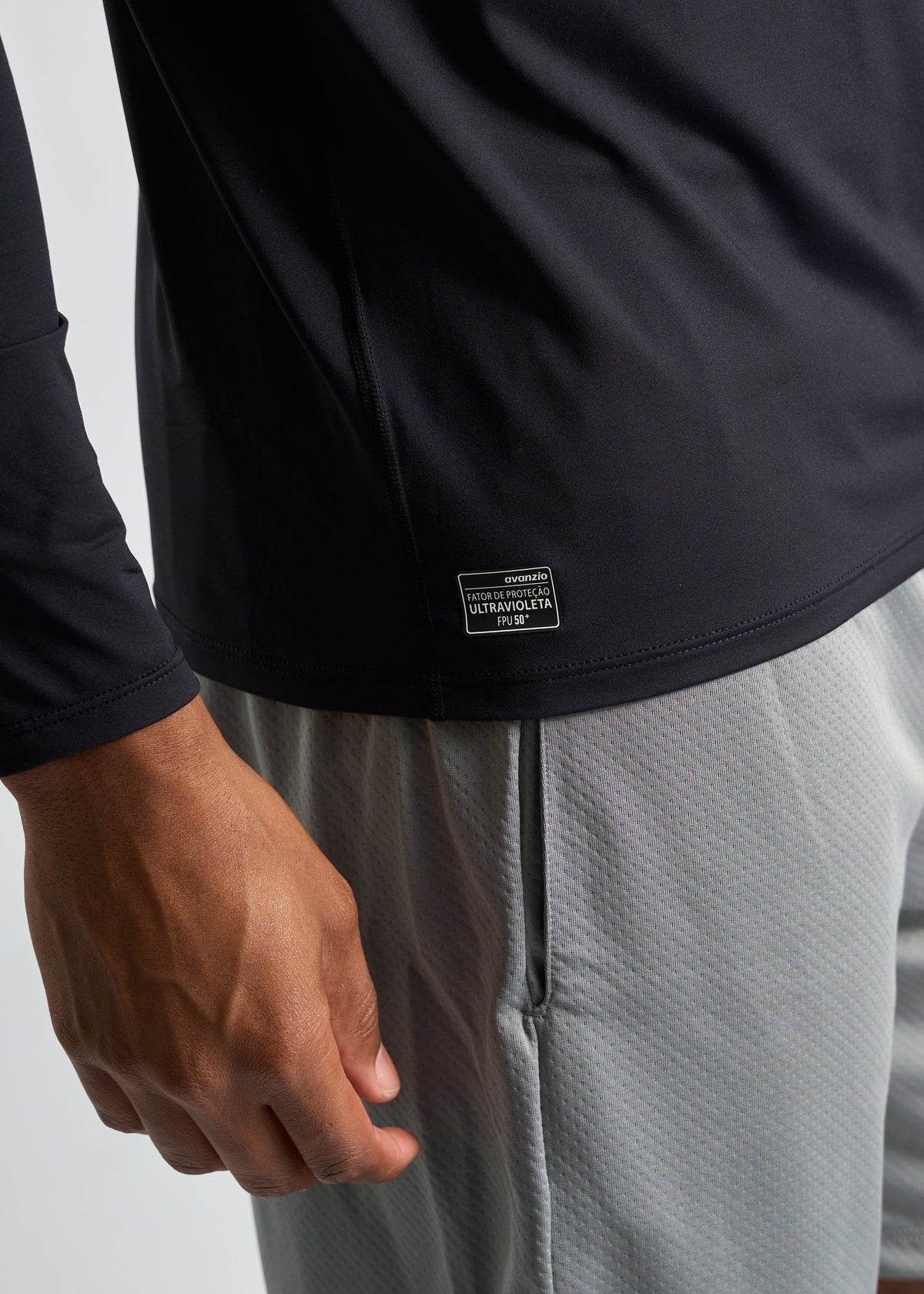 Bermuda de Treino Masculina – cinza chumbo