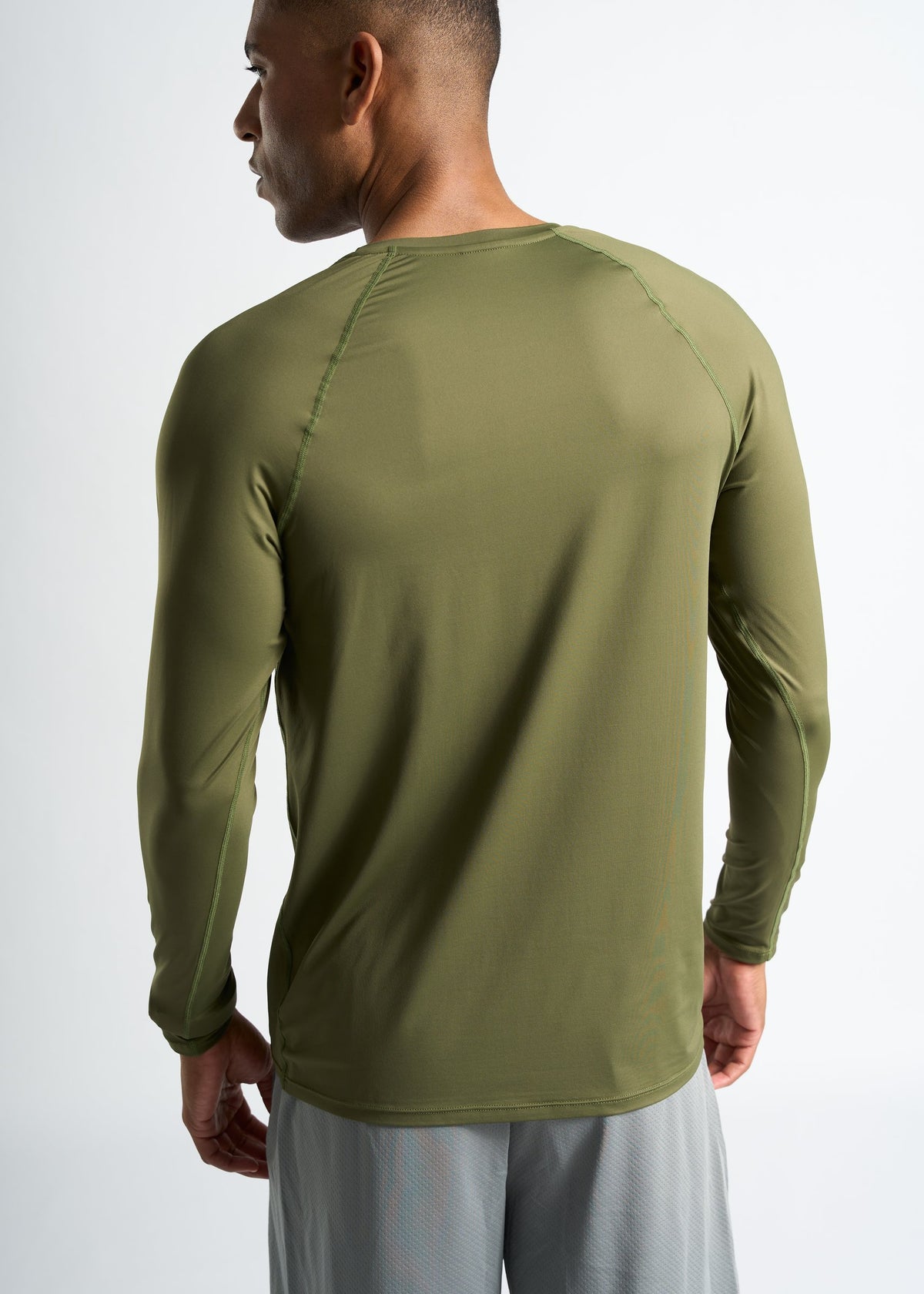 Camiseta Manga Longa Scudo UV Masculina – verde