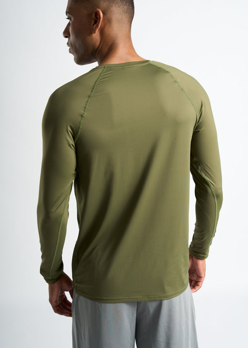Camiseta Manga Longa Scudo UV Masculina – verde