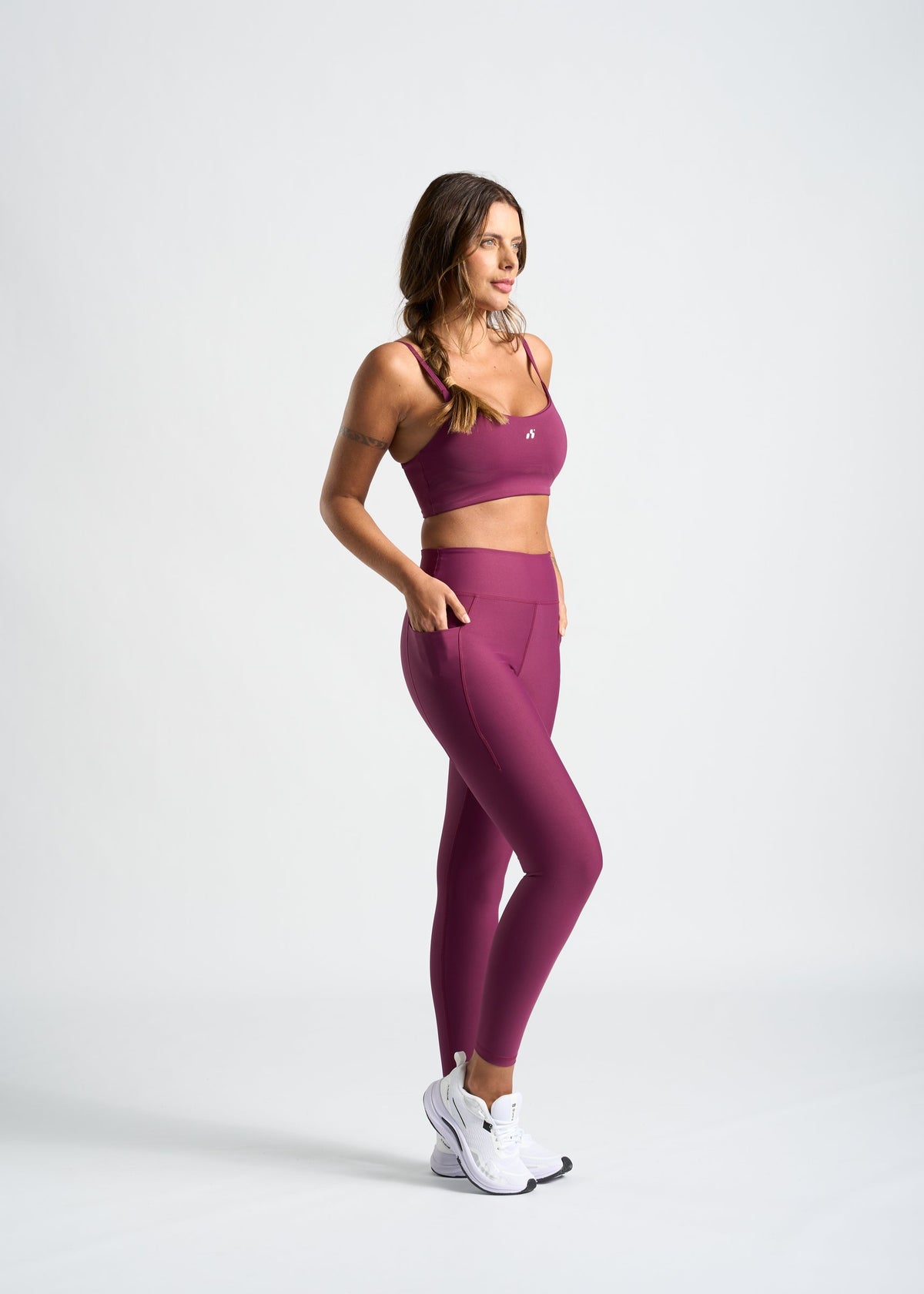 Legging Forma Feminina – bordô