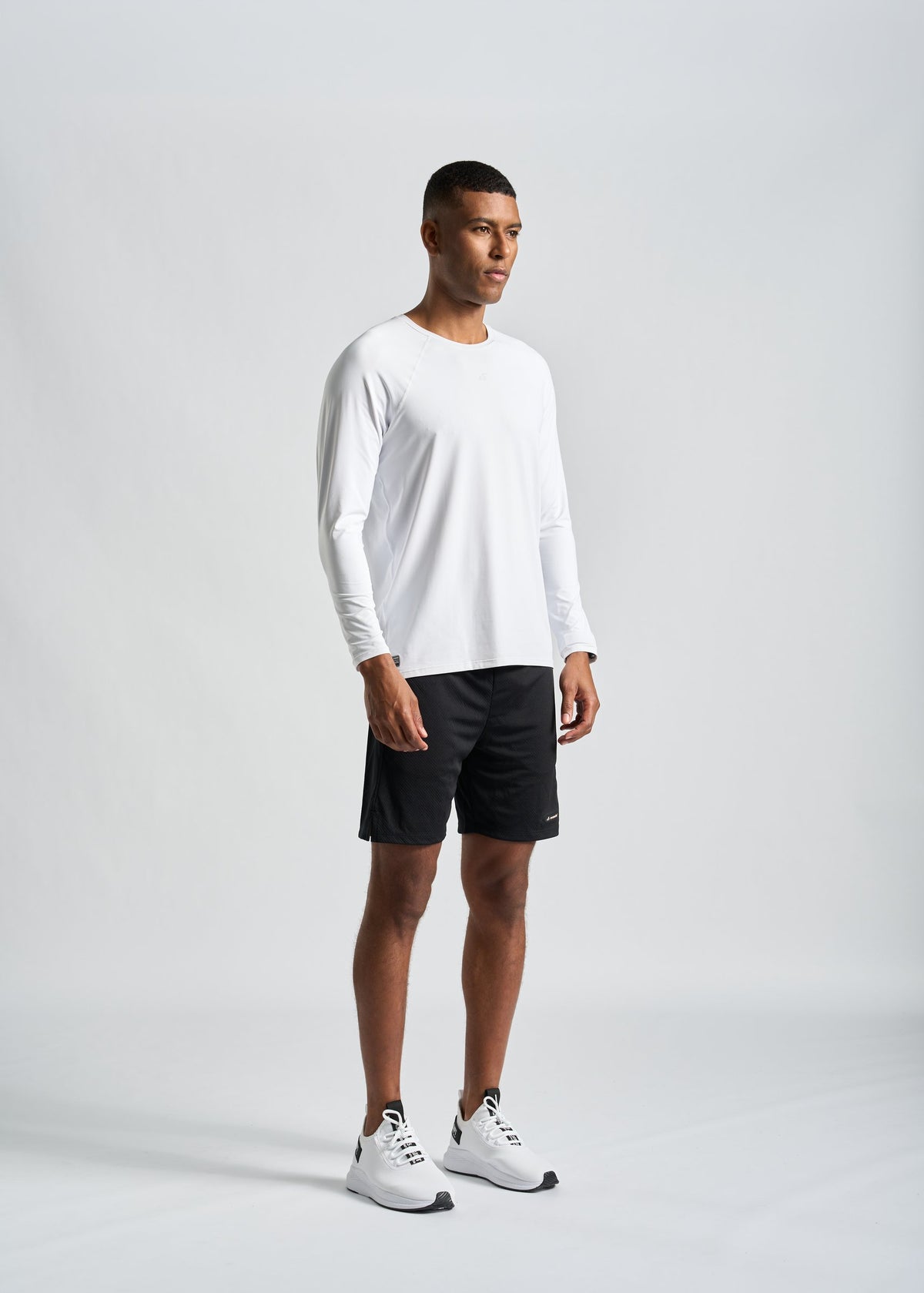 Camiseta Manga Longa Scudo UV Masculina – branco