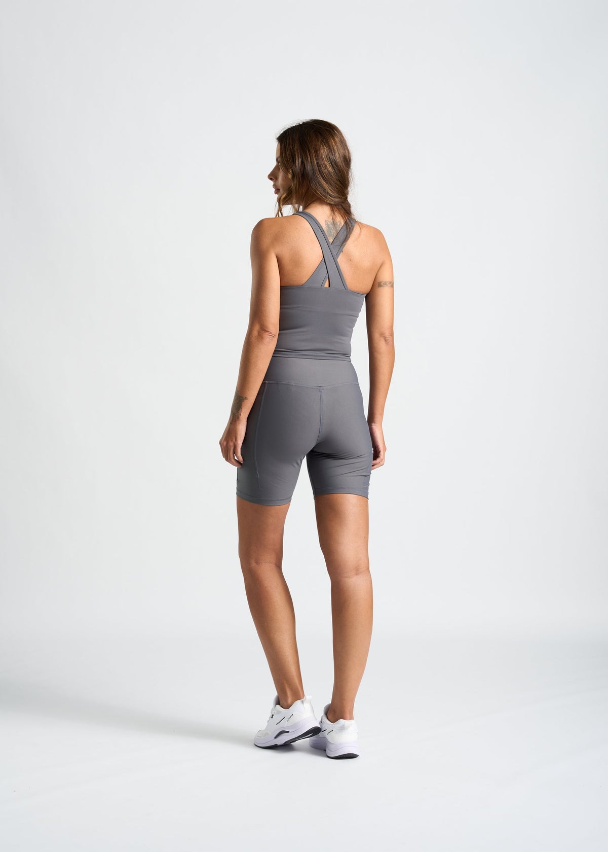 Bermuda Forma Feminina – cinza