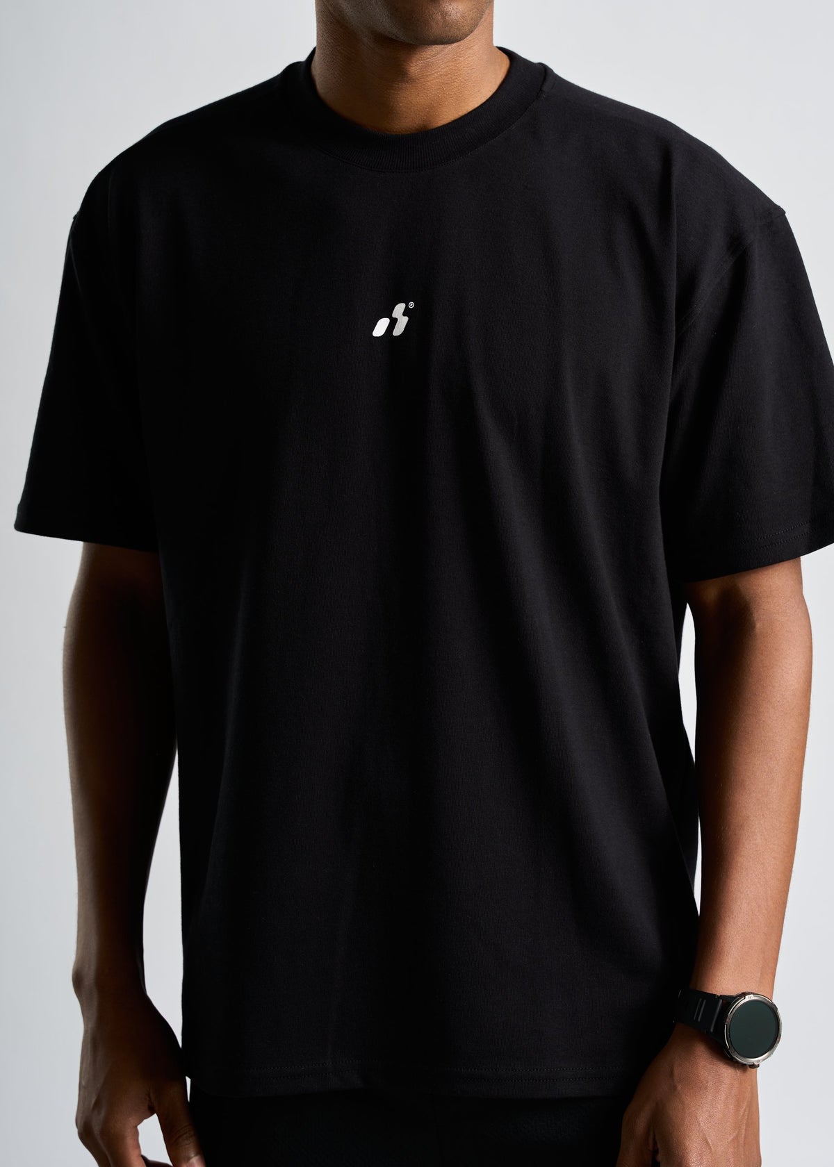 Camiseta Oversized Street Masculina – preto