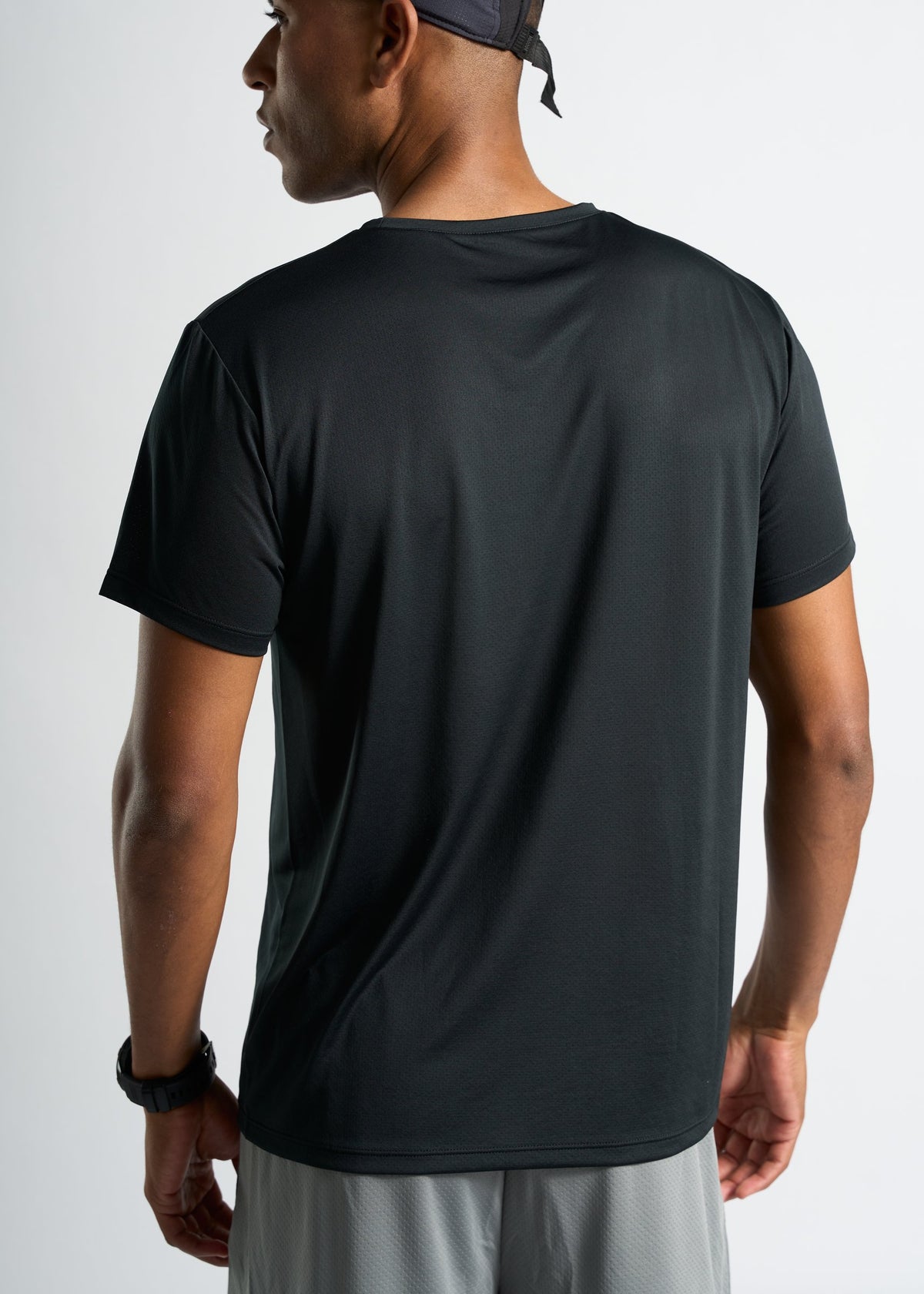 Camiseta Raglan Masculina – preto