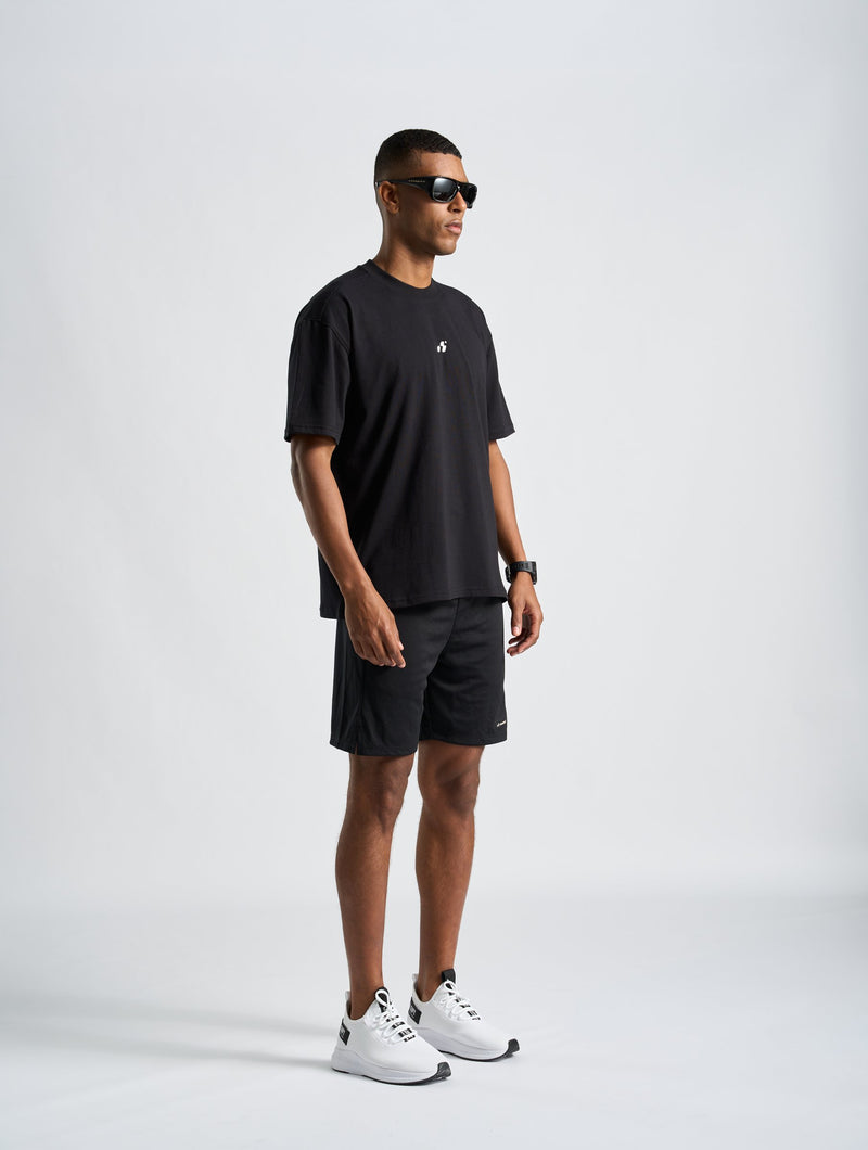 Camiseta Oversized Masculina – preto