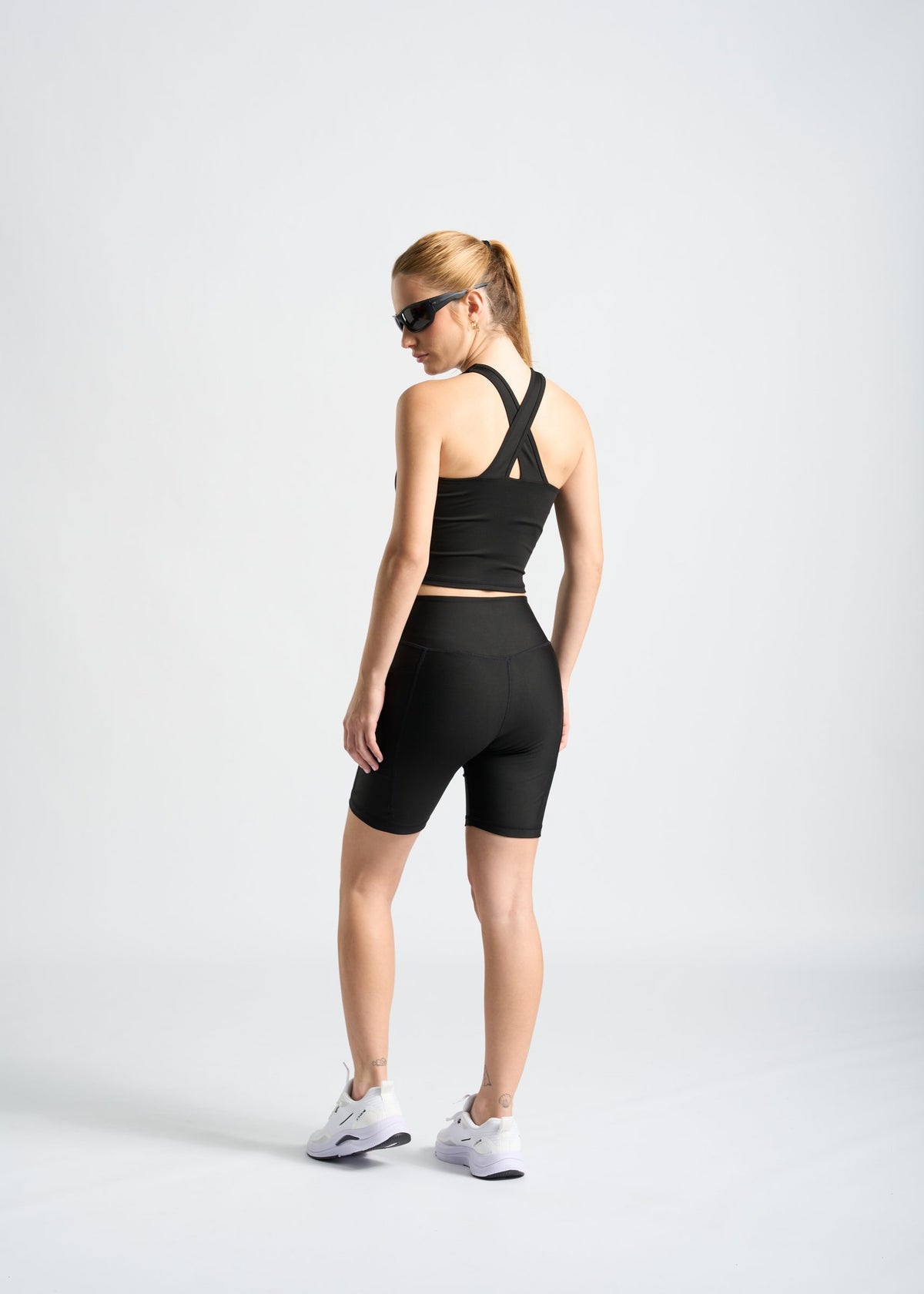 Regata Cropped Vela Feminina – preto
