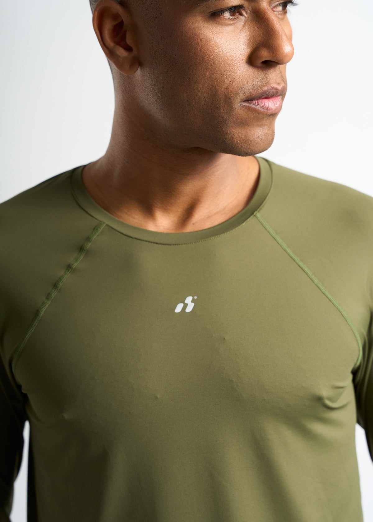 Camiseta Manga Longa Scudo UV Masculina – verde