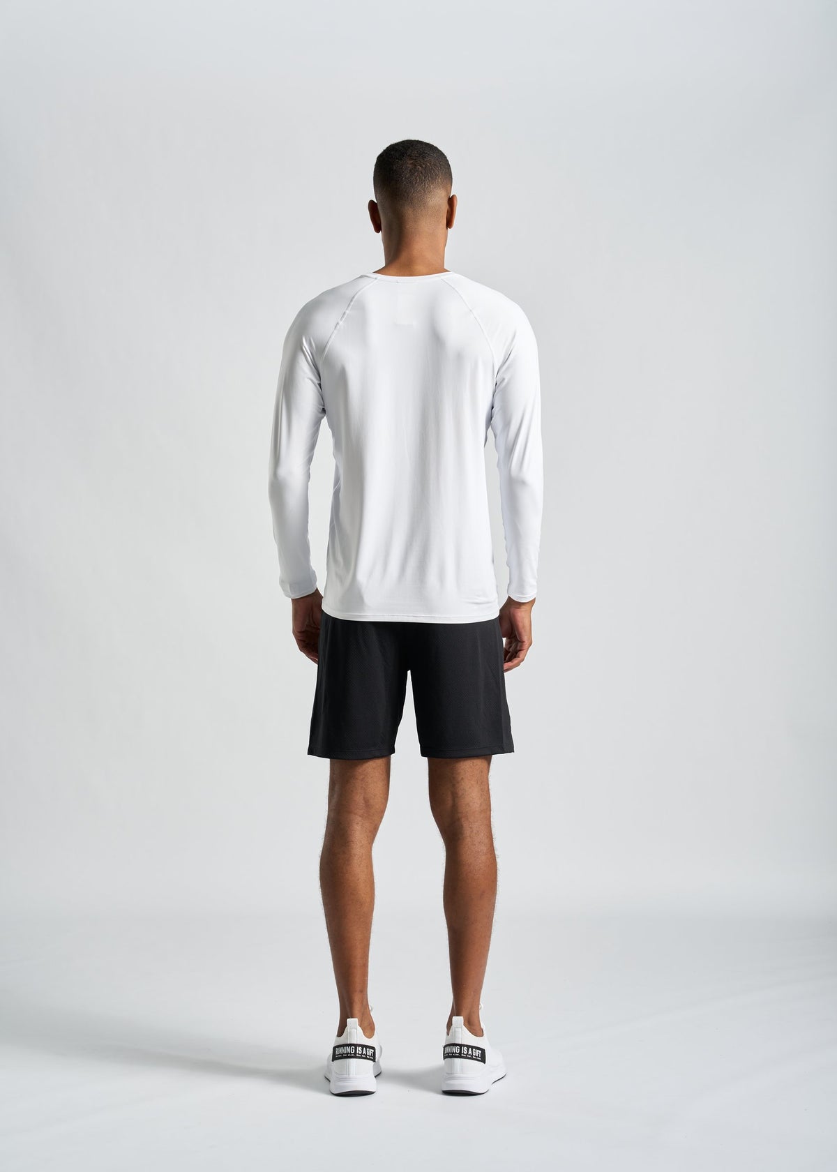 Camiseta Manga Longa Scudo UV Masculina – branco