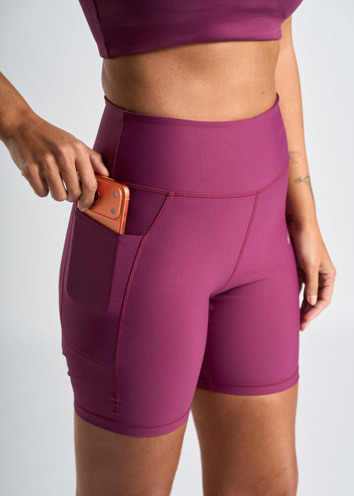 Bermuda Forma Feminina – bordô