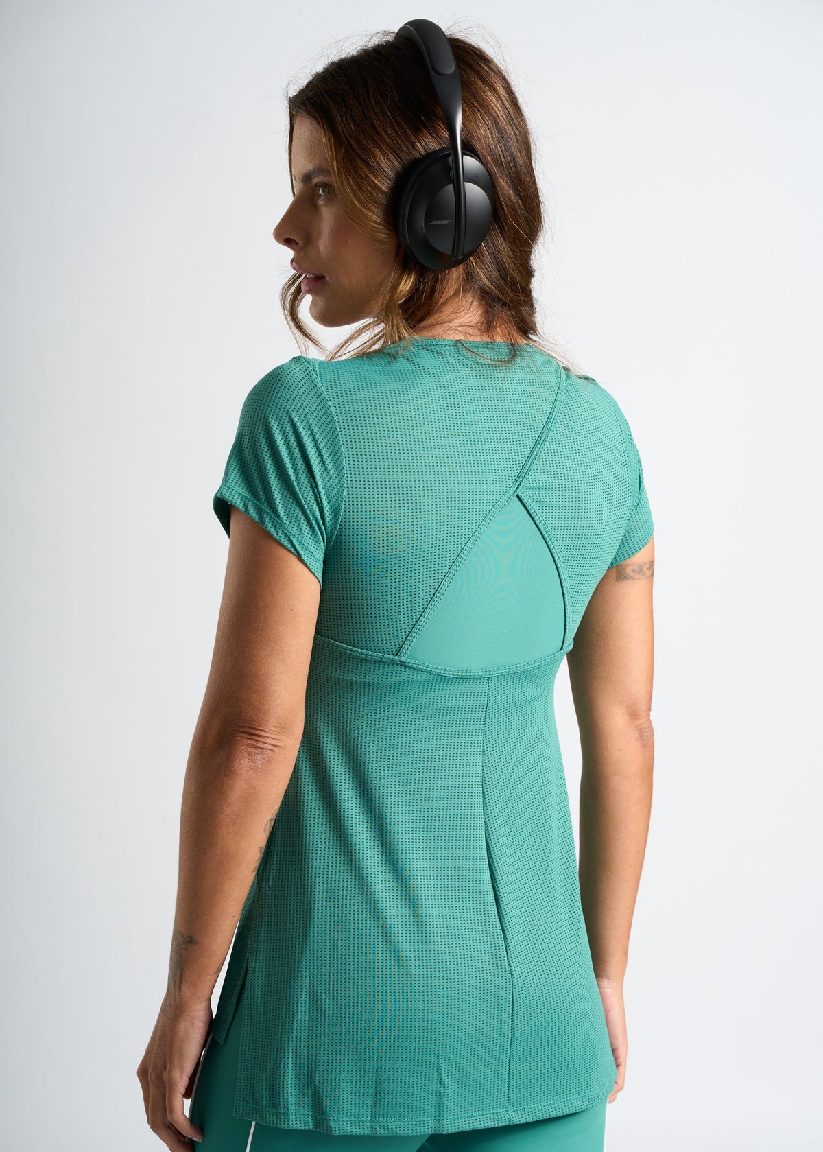 Camiseta Furadinha Feminina – verde