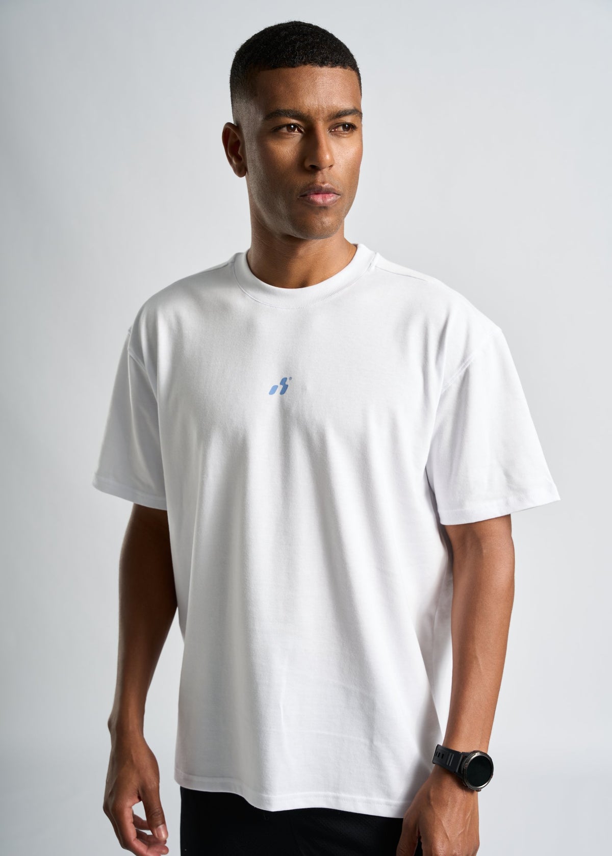 Camiseta Oversized Street Masculina – branco