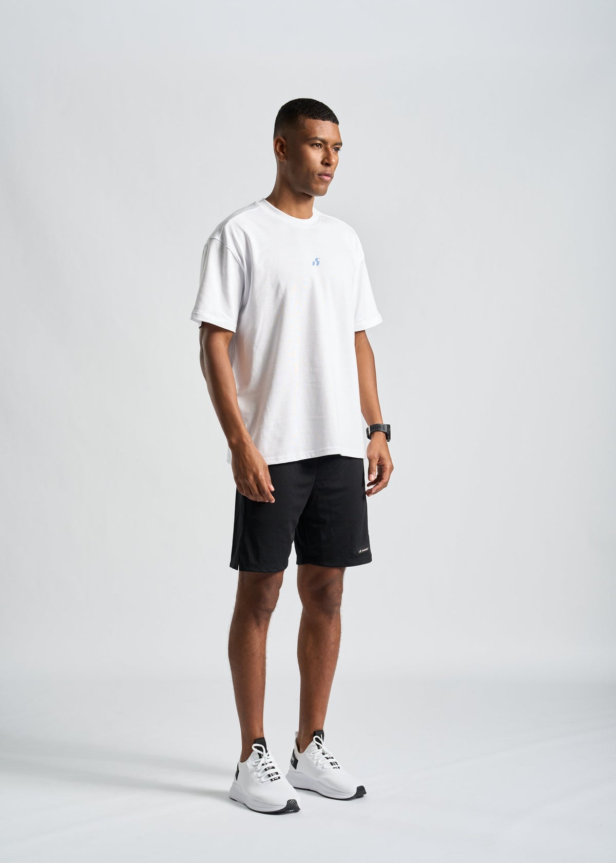 Camiseta Oversized Street Masculina – branco
