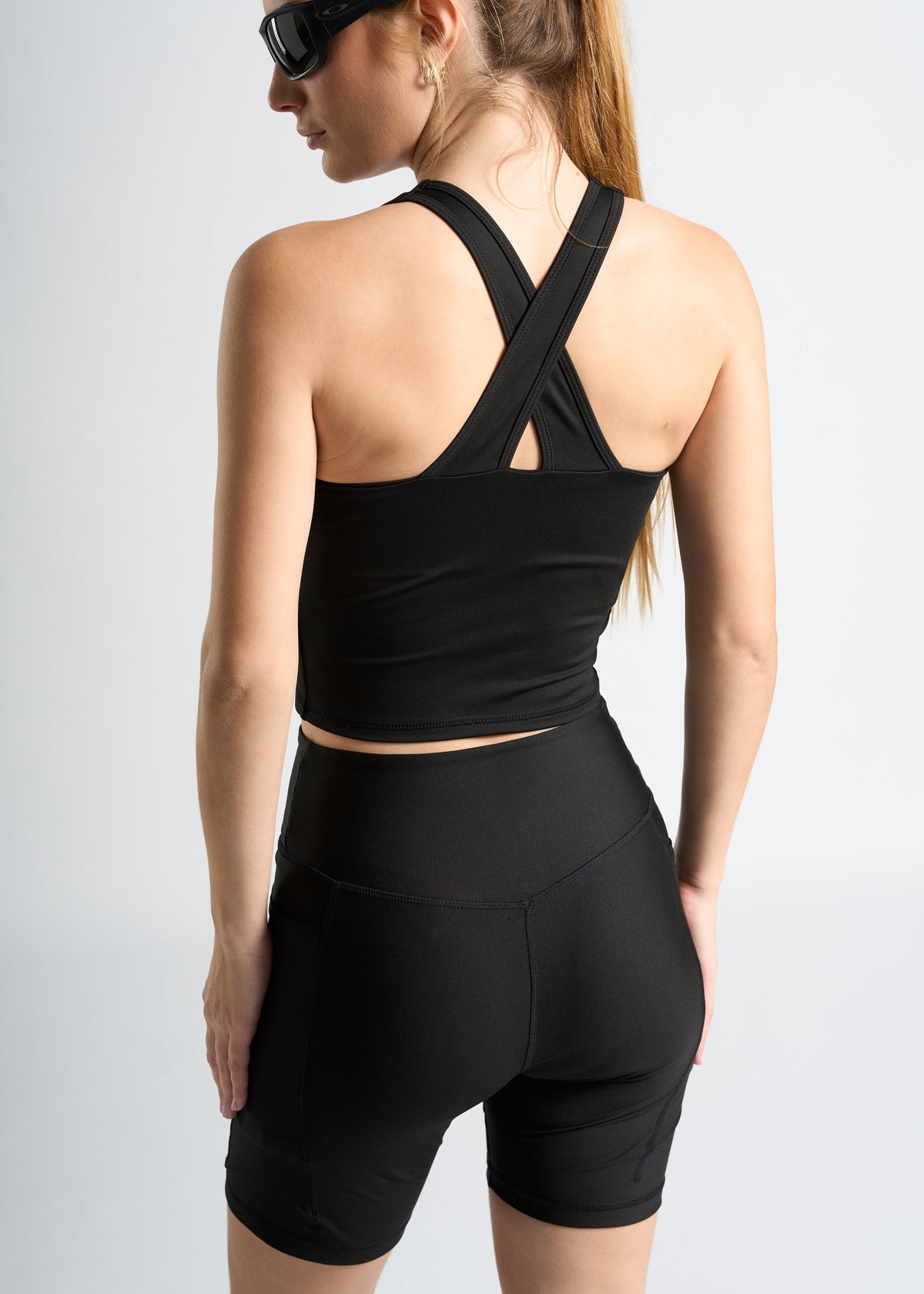 Regata Cropped Vela Feminina – preto