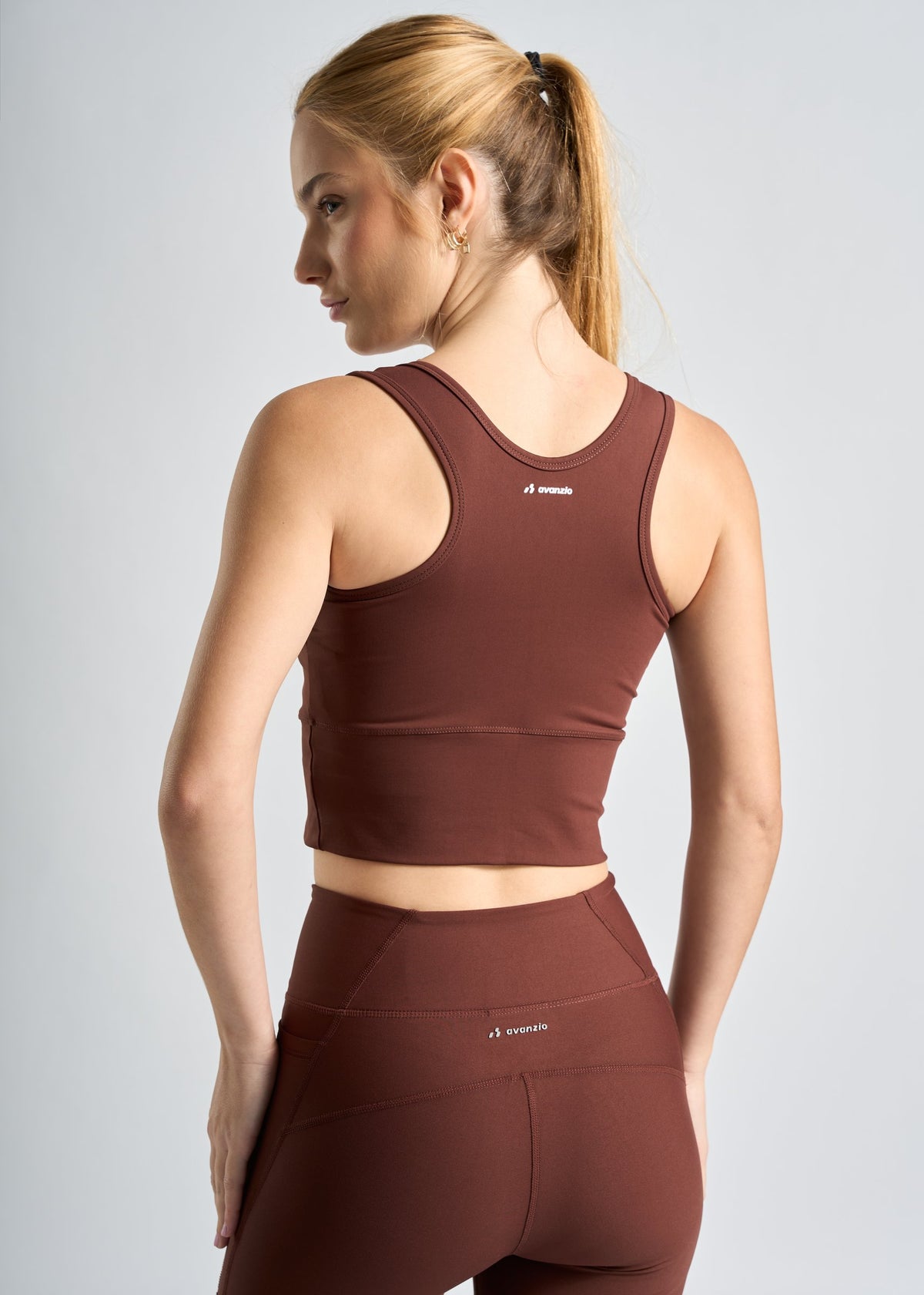 Legging Meia Lua Luna Feminina – marrom