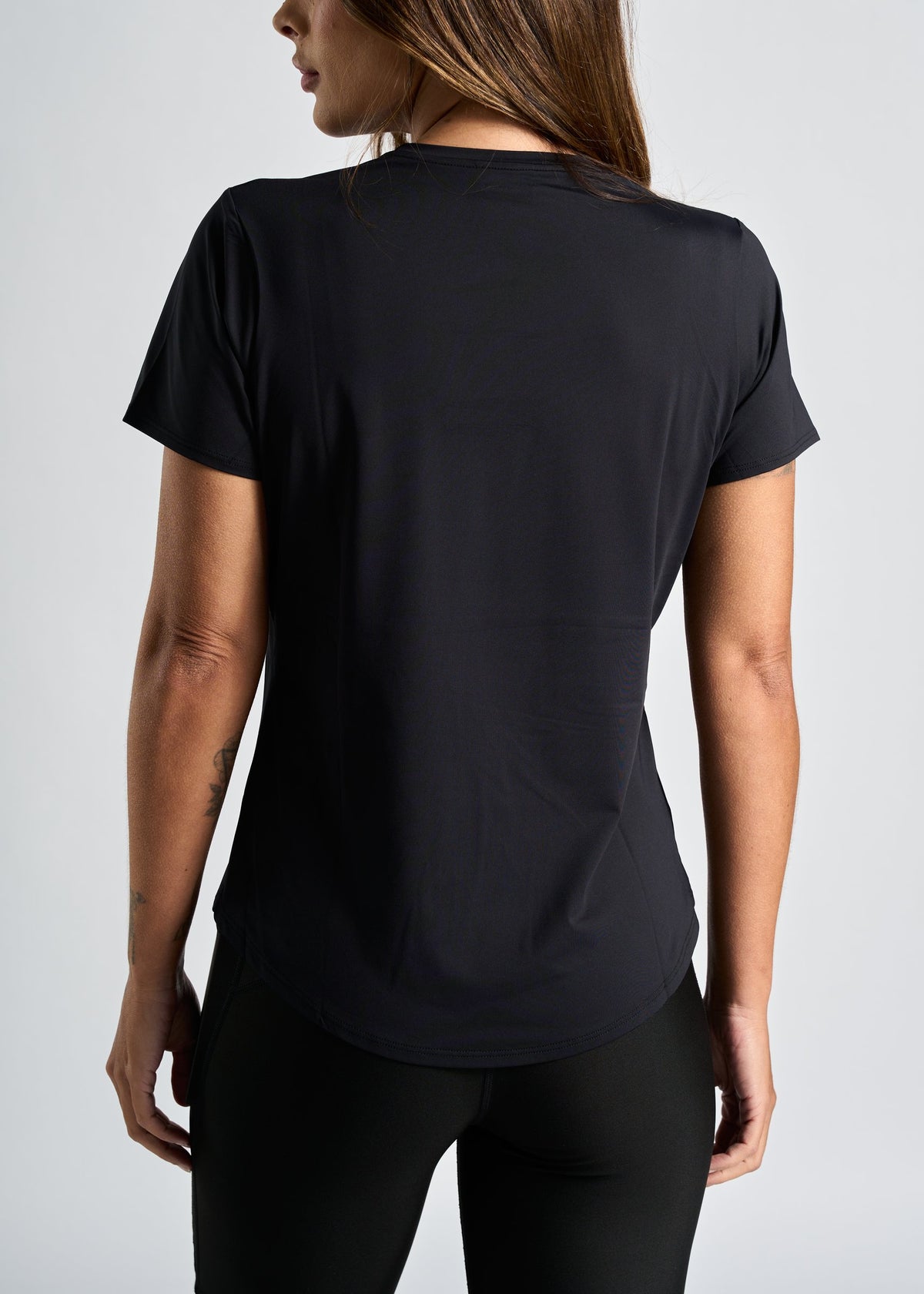 Camiseta Proteção UV Feminina – preto