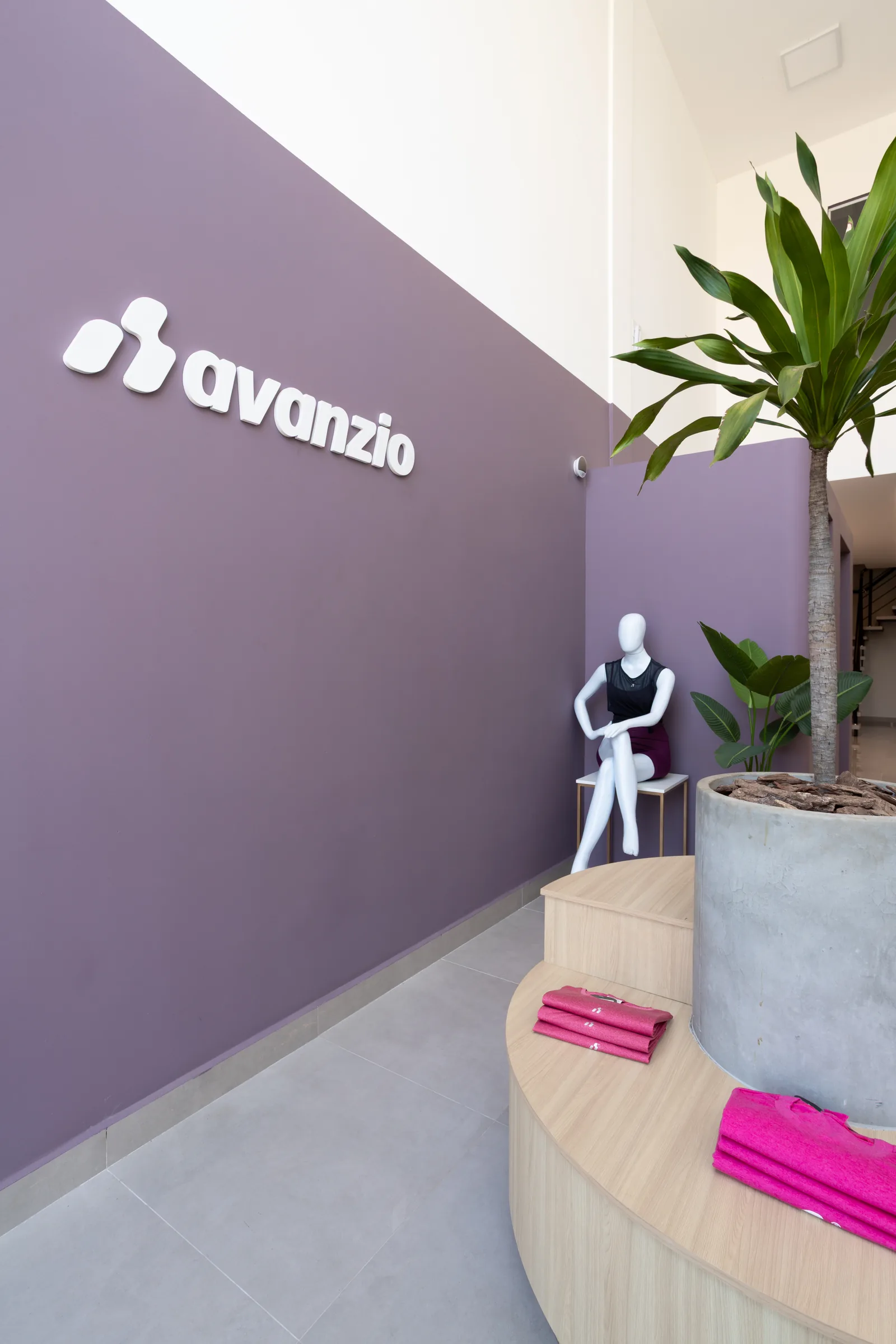 Interior da loja Avanzio