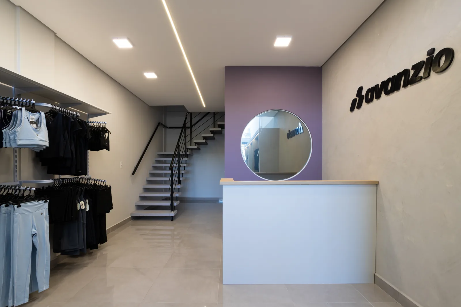 Interior da loja Avanzio