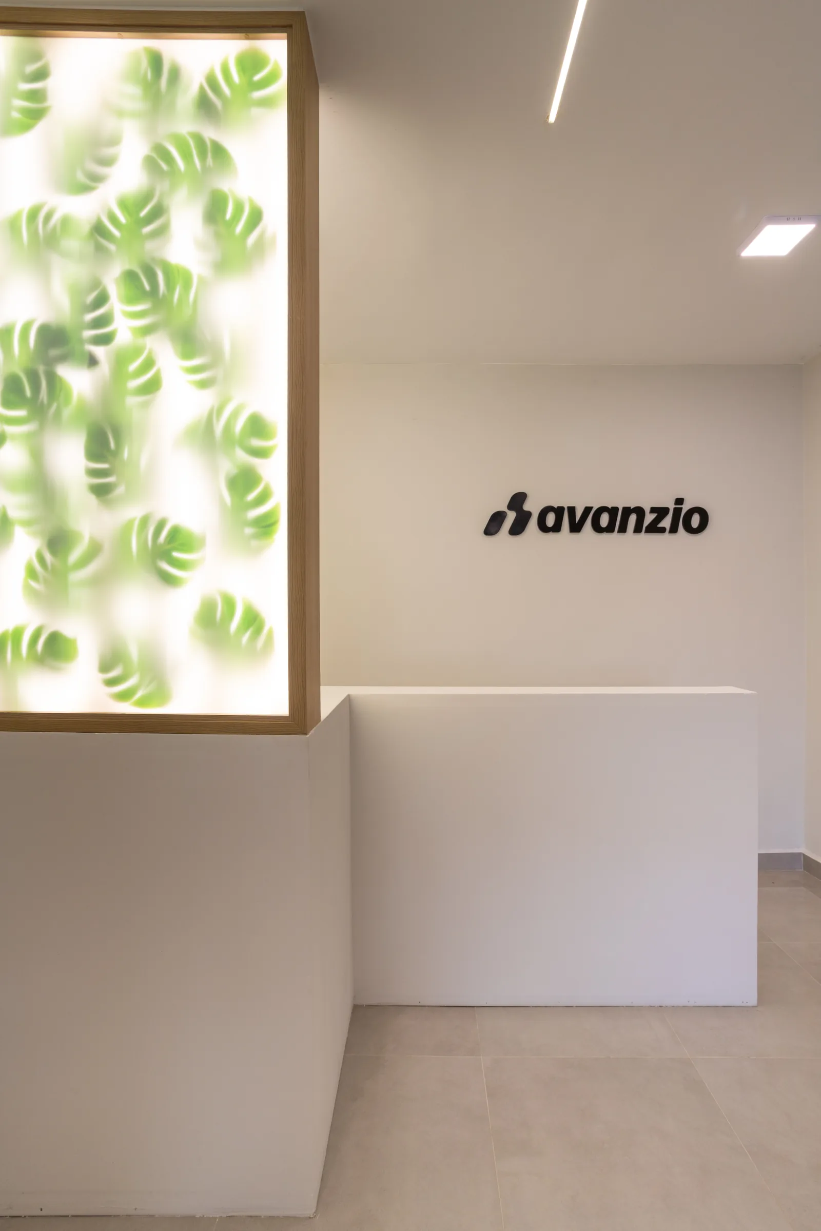 Interior da loja Avanzio